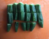 オクラの胡麻和え作り方6写真