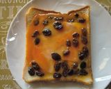 レンジで２分♪レーズン＆ハムチーパン作り方4写真