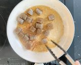 ピリ辛こんにゃくステーキ　タバスコ仕立て作り方5写真