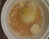冷蔵庫なし！スープパスタ丸ごと玉ねぎ入り作り方3写真