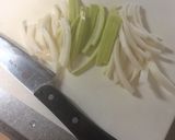 ノンオイルフライヤーで大根の皮のきんぴら作り方1写真