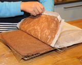 子どもと楽しく★切り株のクリスマスケーキ作り方12写真