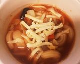 チーズとろりマカロニinミネストローネ作り方5写真