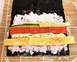 豚の照り焼き巻き寿司.恵方巻き作り方5写真