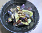 生七味とうがらしで、長茄子のごま油炒め作り方5写真