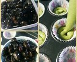 卵白２個分消費黒豆抹茶ケーキ作り方4写真