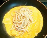 残った焼きそばで簡単オムソバ❤作り方3写真