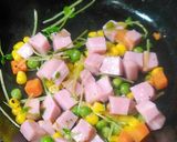 糸こんにゃく焼きそばのベーコンマヨ添え作り方1写真
