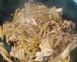 糸こんにゃく焼きそばのベーコンマヨ添え作り方5写真