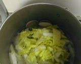 殻つきベビーホタテde味噌汁作り方4写真