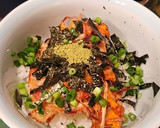 残ったかき揚げで、かき揚げ茶漬け作り方4写真