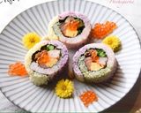 かわいい レインボー 恵方巻 節分にも作り方10写真