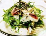 時短!カブと水菜のアンチョビサラダ作り方4写真