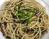 懐かしの味！簡単！昆布の佃煮パスタ作り方2写真