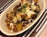 なすとじゃがいものデミチーズ焼き作り方9写真