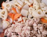 豚バラと蓮根とこんにゃくのきんぴら作り方4写真