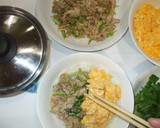 豚肉と卵のあんかけ丼♪簡単材料2つ作り方10写真