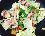 甜麺醤なし！素なし簡単ホイコーロー作り方4写真