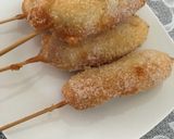 チーズが伸びる〜アメリカンドッグ！作り方8写真