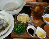 土鍋で牡蠣ご飯~☺作り方1写真