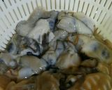 土鍋で牡蠣ご飯~☺作り方2写真