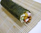 簡単節分！恵方巻き☆キンパ風作り方7写真
