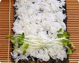 我が家の恵方巻⑥ 天むす風えび天巻き作り方5写真
