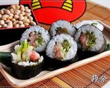 我が家の恵方巻③ 豚カルビのサラダ巻き作り方15写真