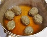 ５分で美味しい！鰯つみれと舞茸の炊いたん作り方2写真