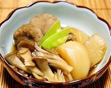 ５分で美味しい！鰯つみれと舞茸の炊いたん作り方6写真