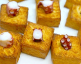 フライパンで作る！厚揚げタコ焼き♪作り方4写真