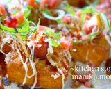 フライパンで作る！厚揚げタコ焼き♪作り方6写真