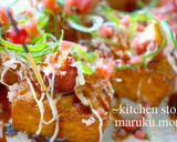 フライパンで作る！厚揚げタコ焼き♪作り方6写真