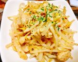 鶏肉ともやしのピリ辛醬和え作り方4写真