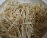 すき焼きのたれで電子レンジで三分でなめ茸作り方2写真