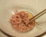 豆苗のツナポンチーズサラダ作り方1写真