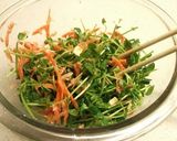 豆苗のツナポンチーズサラダ作り方5写真