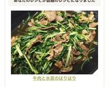 牛肉と水菜のはりはり作り方7写真