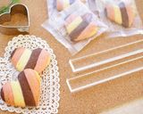 苺&ココアのストライプクッキー作り方17写真