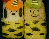 節分♪簡単キャラ弁♪スヌーピー♪作り方7写真