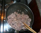 レタスと牛肉のオイスター風味作り方2写真