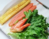 ［節分］海苔巻き(サラダ巻き)作り方1写真