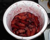 ヨーグルトに合うリンゴの赤ワイン煮込み作り方6写真
