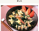 我が家の人気NO.1 ほうれん草ソテー作り方6写真