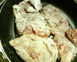 ✿チキンソテーの❀きのこソース✿がけ♫♬作り方1写真