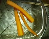 ✿ちくわの❀にんじん詰め✿梅味♫♬作り方1写真