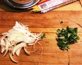 余りクレソンでペペロンチーノ作り方3写真