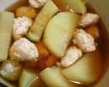 あったまる～♪　大根と鶏団子の煮物作り方7写真