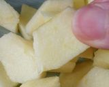 簡単‼温かおやつ♪ りんごチーズ焼き作り方1写真