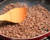奈良県産椎茸とひき肉のビアンコボロネーゼ作り方2写真